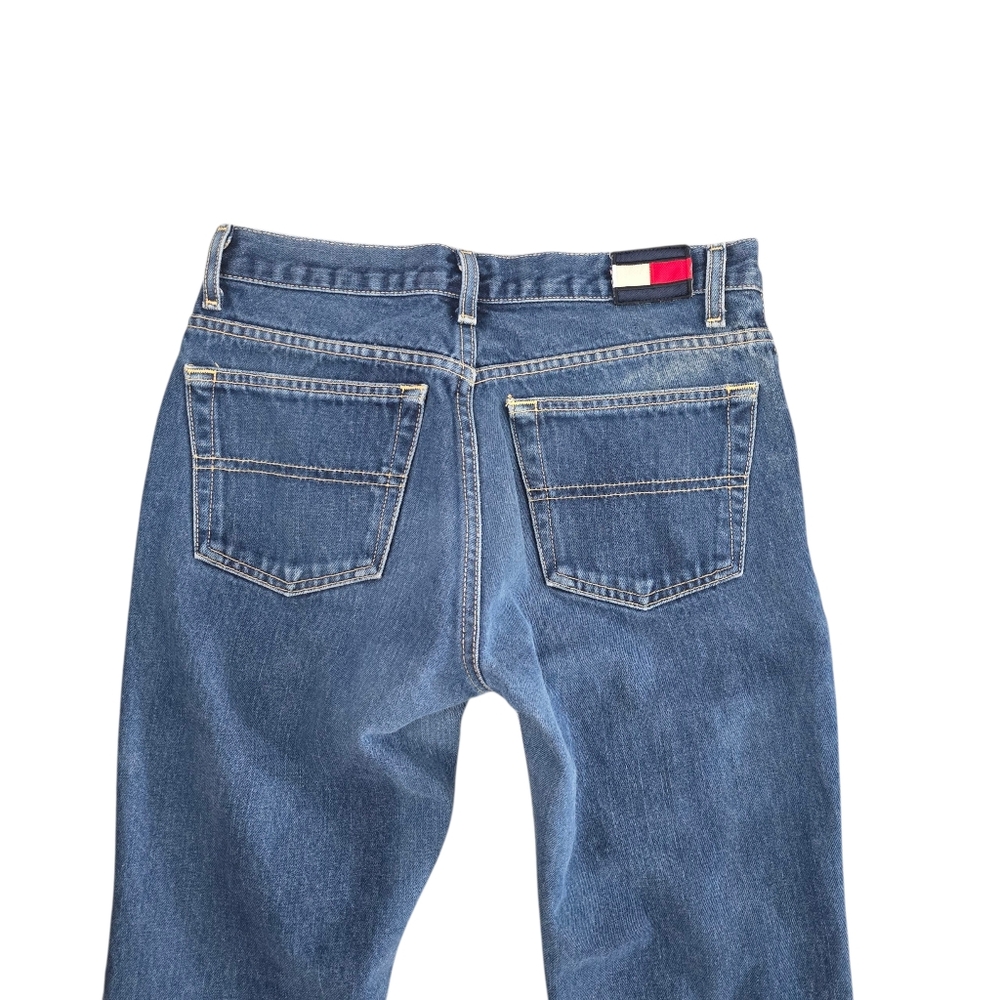 Vinage Tommy Hilfiger Jeans Juniors Size 5 100% Cotton - Picture 5 of 6
